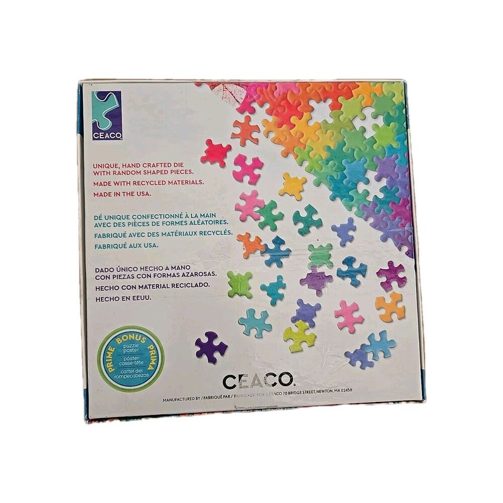 3/$25 Peggy's Garden 1000-Piece Puzzle - Multicolor - Picture 2 of 4